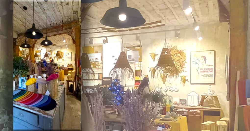 L’interno del design store Real Fabbica española 