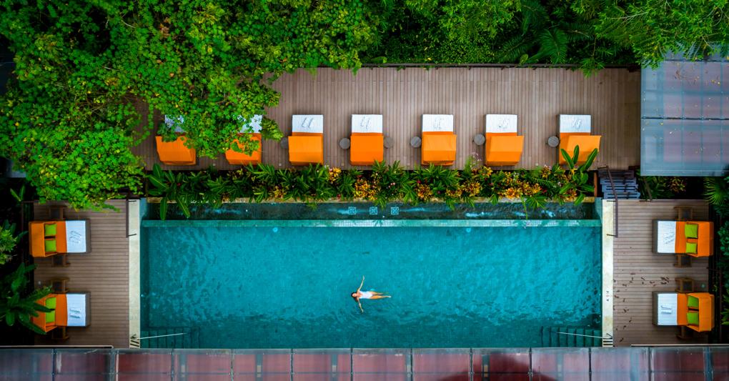 L'eco resort Nayara Springs in Costa Rica  