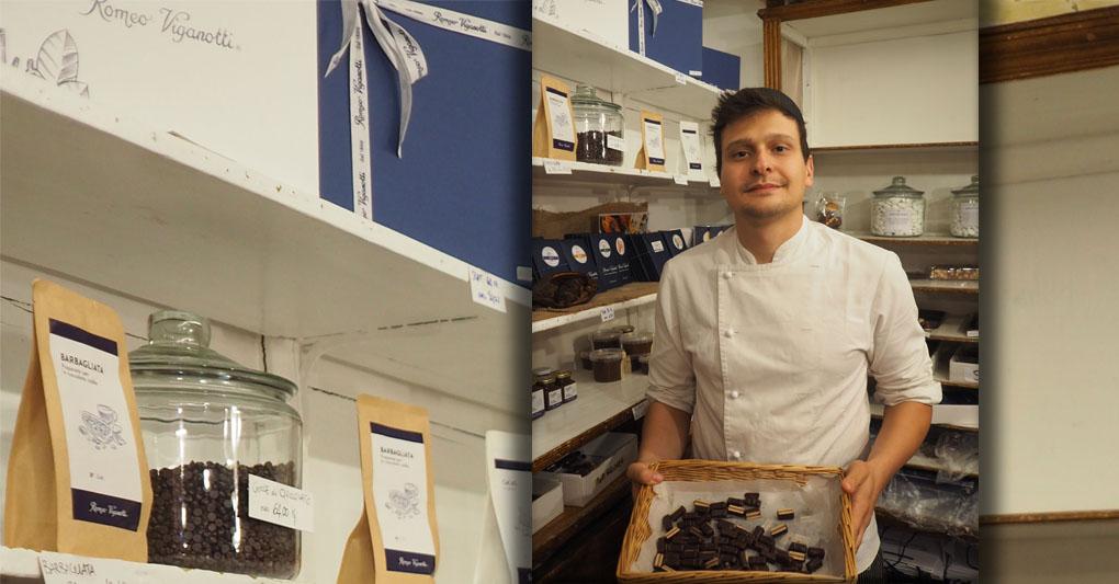 Lo chef pasticciere Eugenio Boccardo o della Pasticceria Viganotti 