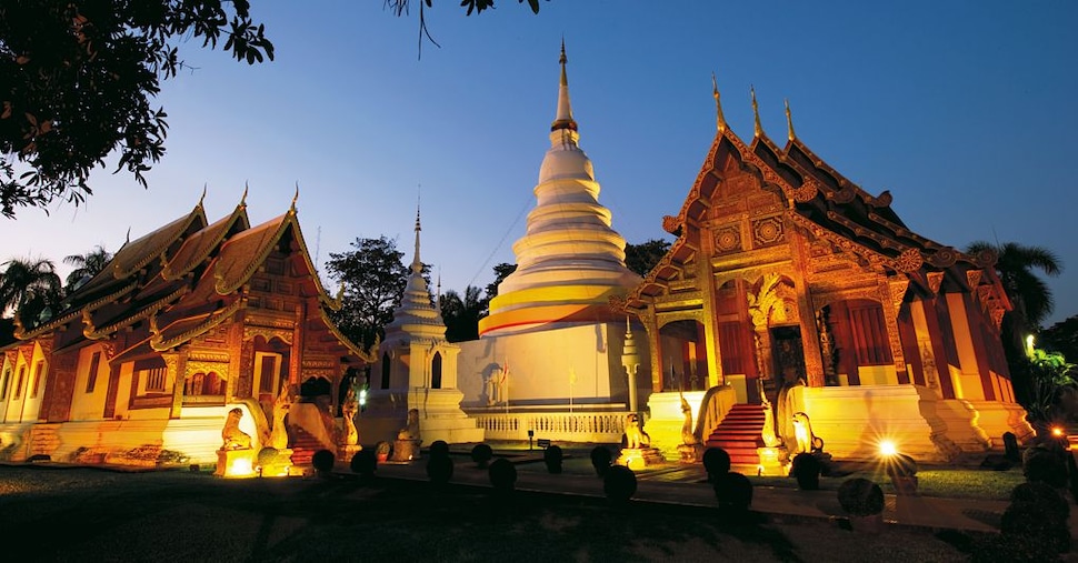 Meditazione nei templi di Chiang Mai e trekking avventurosi nella valle del fiume Ping