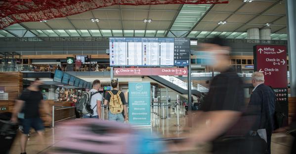 Il settore dei viaggi è uno di quelli in cui si sta sviluppando l’offerta di polizze assicurative digitali, tanto più dopo l’emergenza epidemica ( Afp)