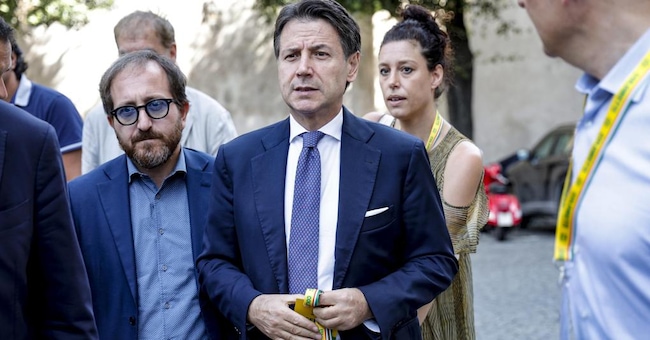 Giuseppe Conte (Ansa)