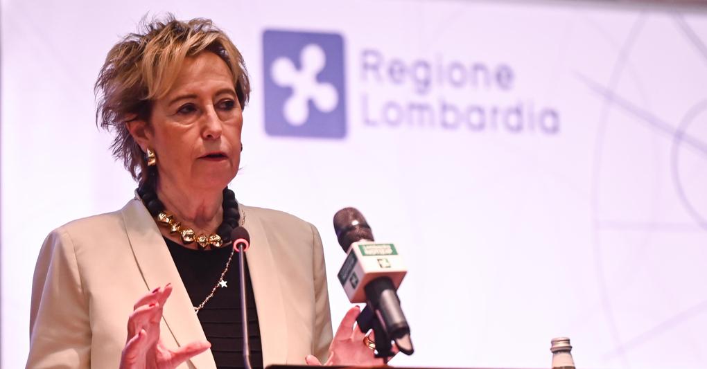 Letizia Moratti si è dimessa da vicepresidente e assessore al Welfare della Lombardia (foto Ansa) 