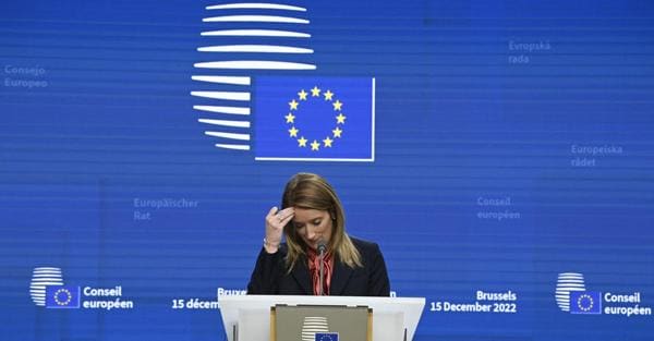 Roberta Metsola (Afp)