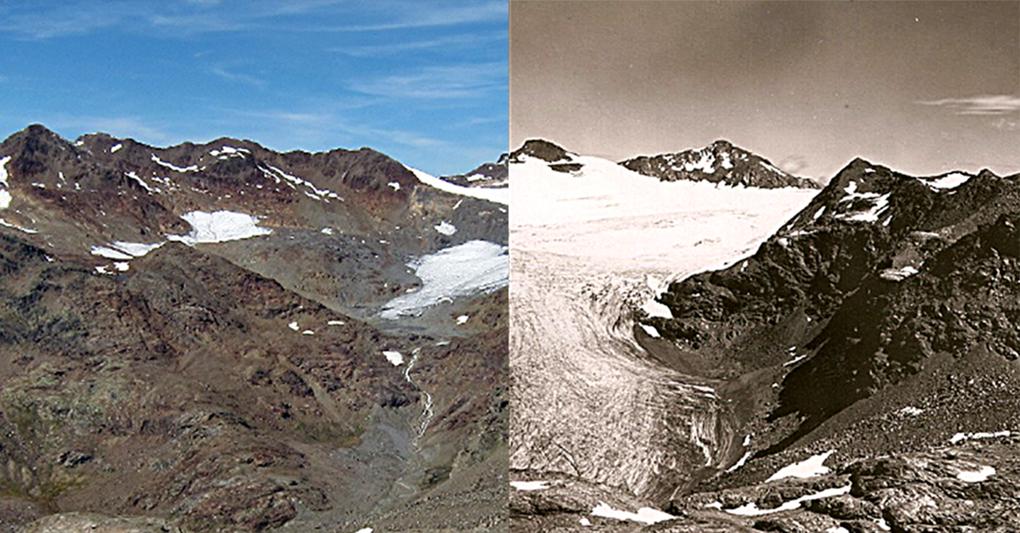 Il ghiaccio che resta: così il riscaldamento globale cambia le nostre montagne