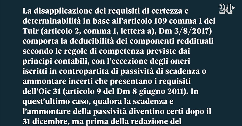Le risposte delle Entrate/1 - L’«esborso» entra in dichiarazione quando ...