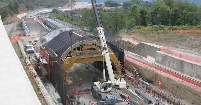 Cantiere della Salerno-Reggio Calabria 