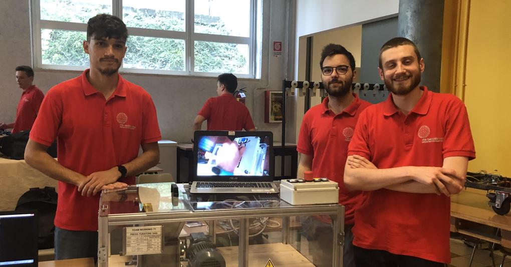 Studenti dell'Its academy meccatronico del Veneto 