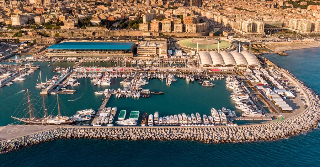 Il Salone di Genova quest'anno, a cusa del Covid, avrà un layout molto differente da quello degli anni scorsi 