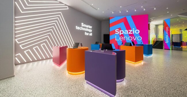 Lenovo store. Il colosso hi-tech ha scelto Grottini per il suo primo spazio commerciale in Europa 
