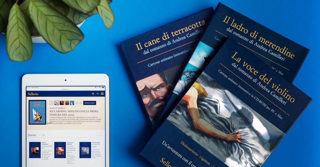 Commissario Montalbano. L'agenzia è stata la prima a dare  un volto al celebre personaggio 