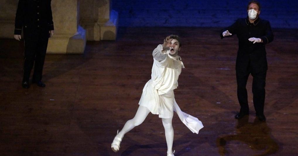 L'Olimpiade  di Antonio Vivaldi al Teatro Olimpico  di Vicenza  per il Festival Vicenza in lirica. 