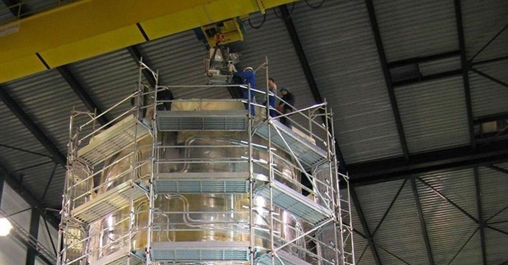  Il Thermal shield realizzato per Cms 