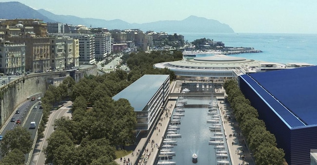 Nuova darsena.  La trasformazione dell'area ex Fiera è un'operazione da 350 milioni di euro, dei quali 250 impegnati dai privati e 100 dalla mano pubblica