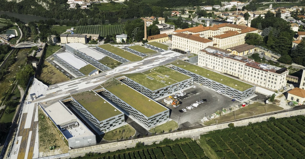 I luoghi del lavoro. Rovereto - Veduta area dei nuovi spazi produttivi “Be Factory” in Progetto Manifattura, credits Trentino Sviluppo (Michele Purin) 