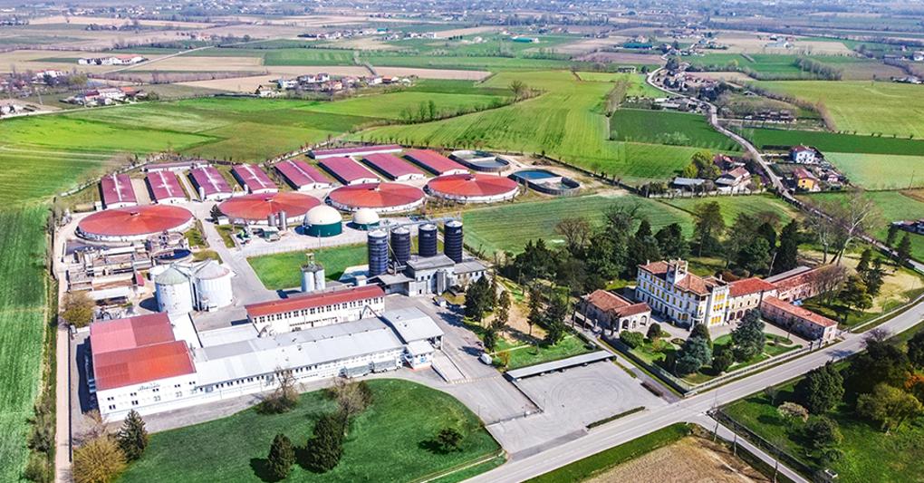 Siti nel vicentino. Lo stabilimento di Campodoro del Gruppo Brazzale 