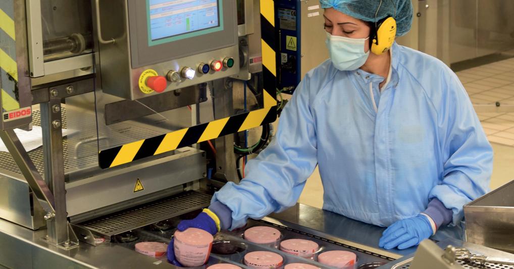 A Zolda Predosa. La nuova fabbrica bolognese dedicata al segmento plant-based della newco Felsineo veg produce la mortadella che utilizza farine di cereali e legumi 