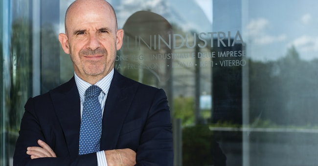 Angelo Camilli.  Presidente di Unindustria Lazio