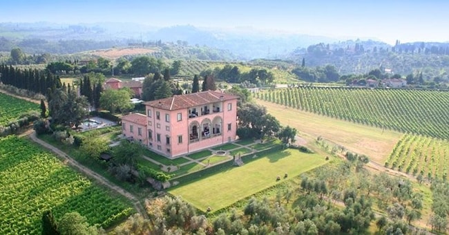 Tradizione e innovazione. Villa Mangiacane progettata da Michelangelo per la famiglia Machiavelli.