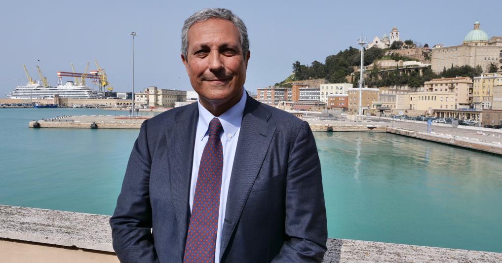 Vincenzo Garofalo 63 anni, ingegnere ,  al vertice dell’Autorità  di sistema portuale  dell’Adratico centrale 