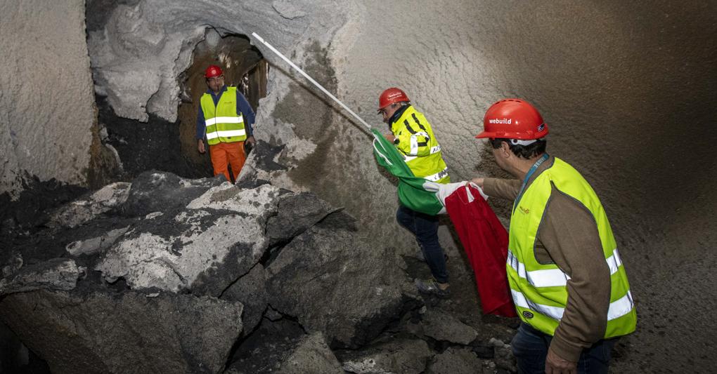  I lavori  di scavo per  il tunnel dell’opera, che è parte integrante del corridoio Ten-T Reno-Alpi, sono arrivati all’83%  del totale 