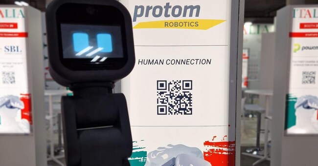 Il prototipo. Ciro, il Robot ancora in fase di programmazione che sarà dedicato al mondo della silver economy 
