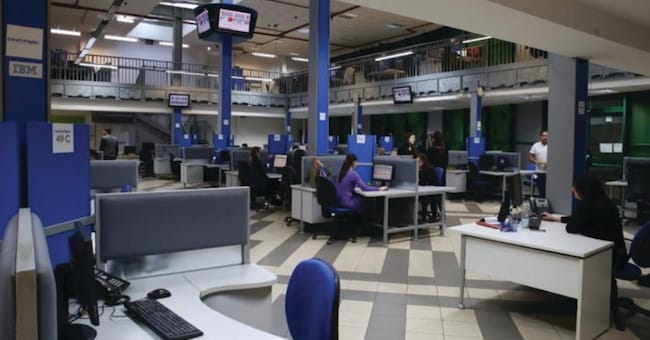 La sede. Uffici di Innovaway di Benevento