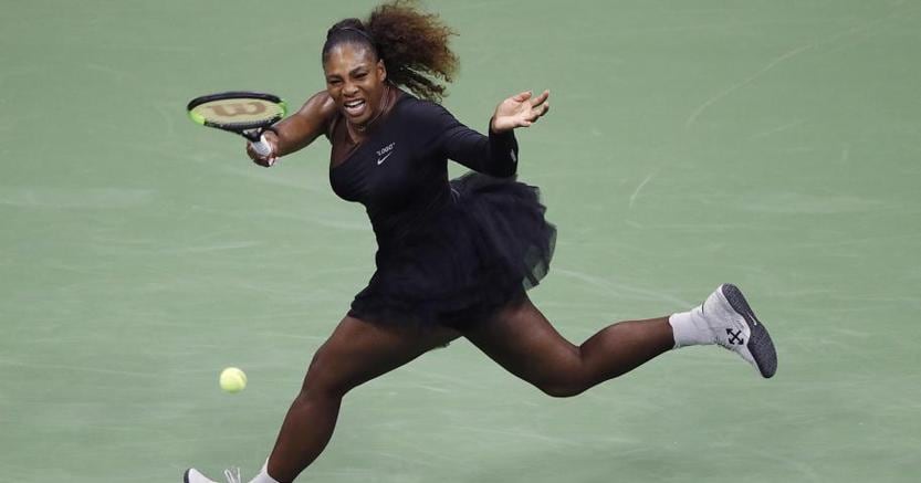 Nel tutù nero di Serena Williams (firmato Abloh) un invito al coraggio ...