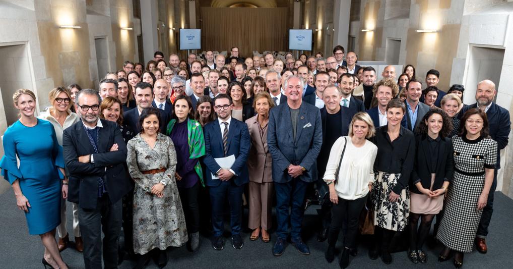 Fashion Pact group (foto di Emanuele Scorcelletti) 