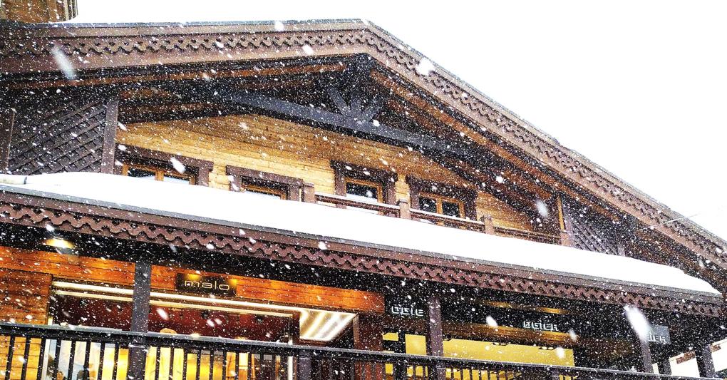 La nuova boutique Malo a Courchevel 