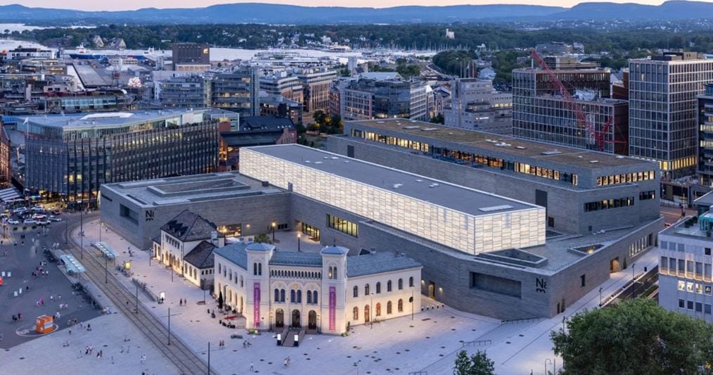 Il nuovo National Museum di Oslo 