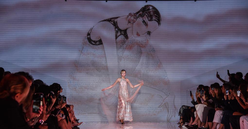 Lo show Armani (Ansa) 