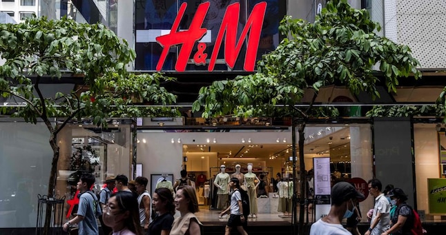 Negozio H&M  nel the Causeway Bay district di Hong Kong 