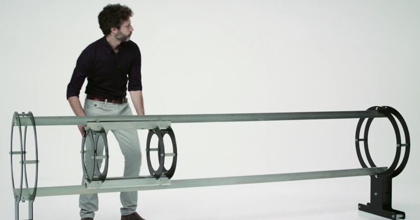 Una patente italiana para trenes de levitación magnética (pero sobre las vías actuales)