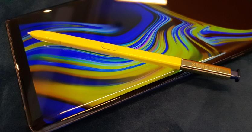 Il nuovo Samsung Galaxy Note 9 presentato a New York