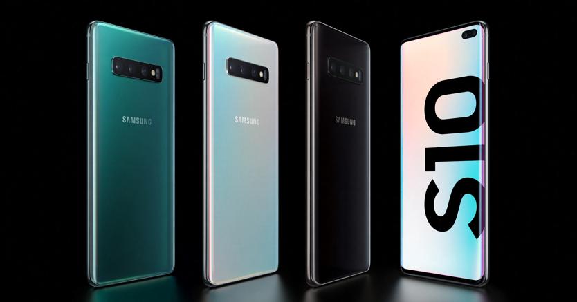 samsung galaxy s10 niente cornici ne