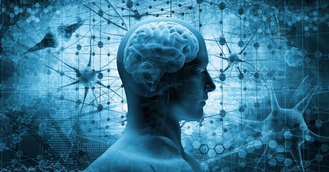 neuroni nel cervello 3d