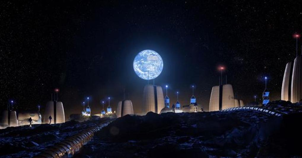 Il Moon Village progettato da Valentina Sumini 