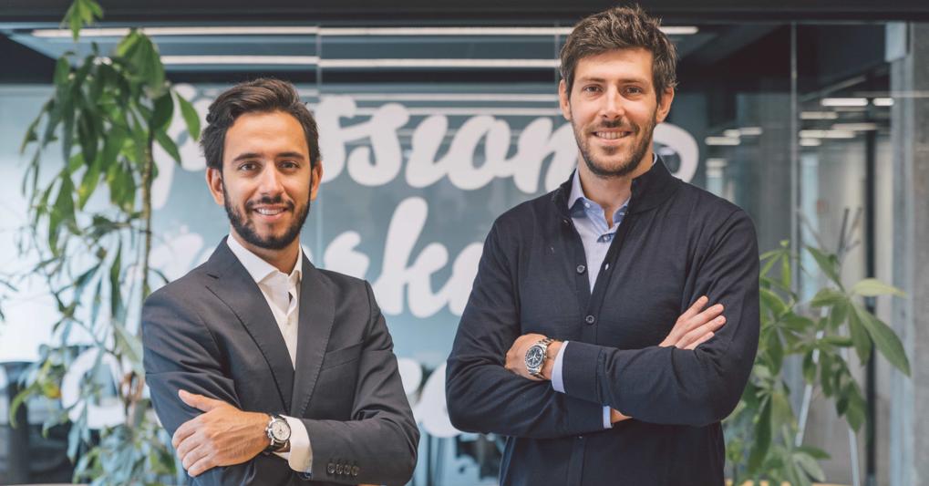 Alessandro Ambrosio, a sinistra, e Gianluca Manitto,  CEO e Fondatori di EpiCura 