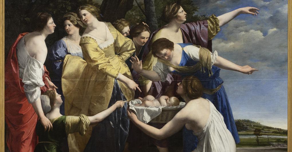 The Finding of Moses, Orazio Gentileschi, early 1630s. Private Collection 
