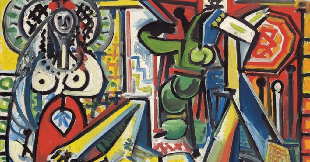 Pablo Picasso (1881-1973), Les femmes d'Alger (version ‘F'), 1955. 