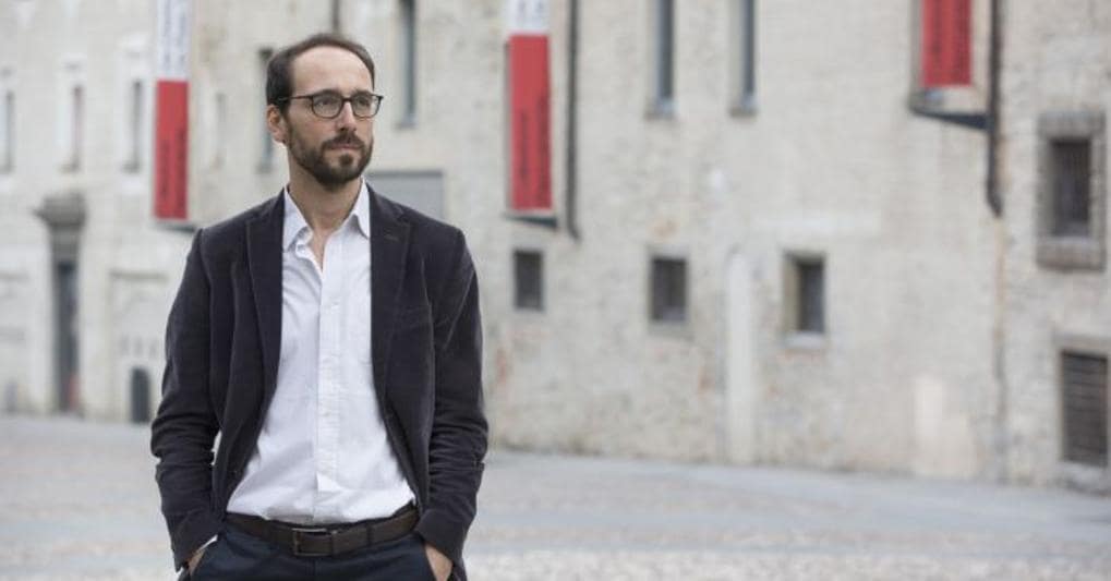 Lorenzo Giusti, direttore della GAMeC di Bergamo dal 2018. (Foto di Daniela Zedda) 