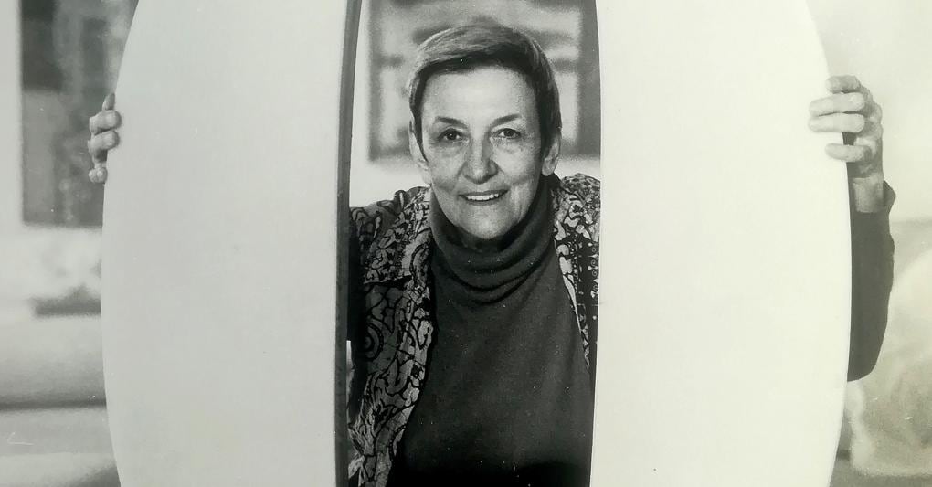 Mirella Bentivoglio, ritratto fotografico. Courtesy Archivio Mirella Bentivoglio 