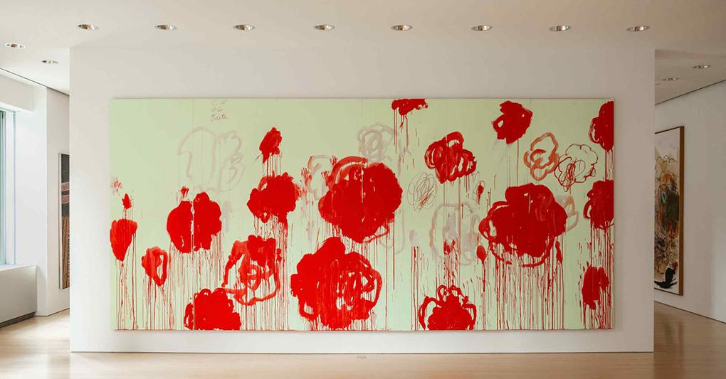 Cy Twombly, Untitled, 2007. Estimate: $40–60 million 