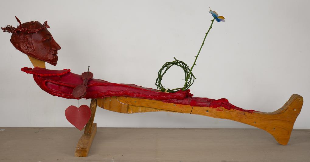 Figura che Torna, Alessandro Pessoli,  2020.  Courtesy: l'artista e ZERO…, Milano 