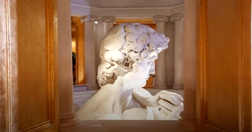 Riproduzione David di Michelangelo, Expo Dubai 