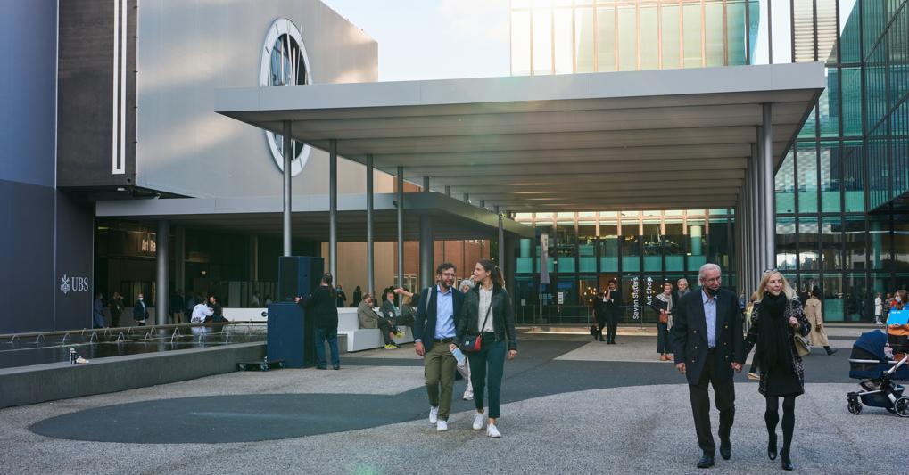 L'ingresso di Art Basel a Basilea 