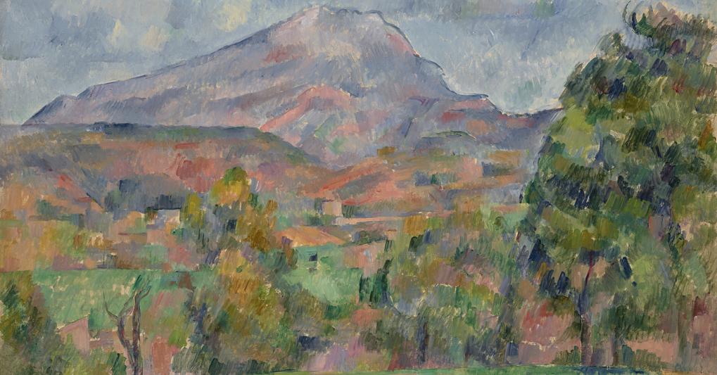 Cézanne Paul,  La Montagne Sainte-Victoire 