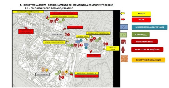 Colosseo, in scadenza la gara del servizio di biglietteria ...