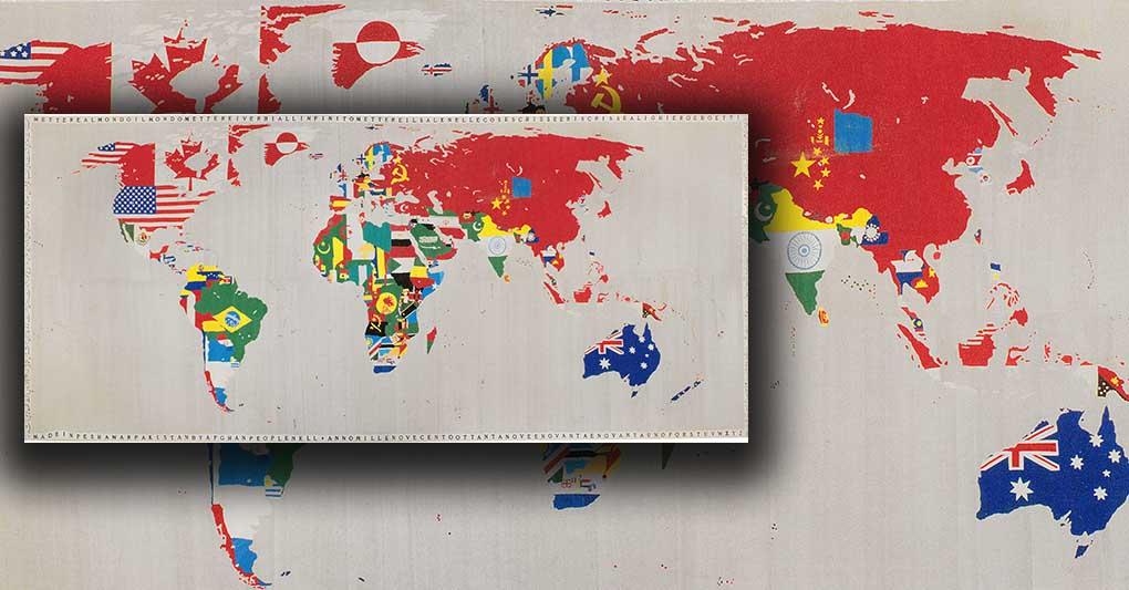 Alighiero Boetti «Mappa» 1989-91 